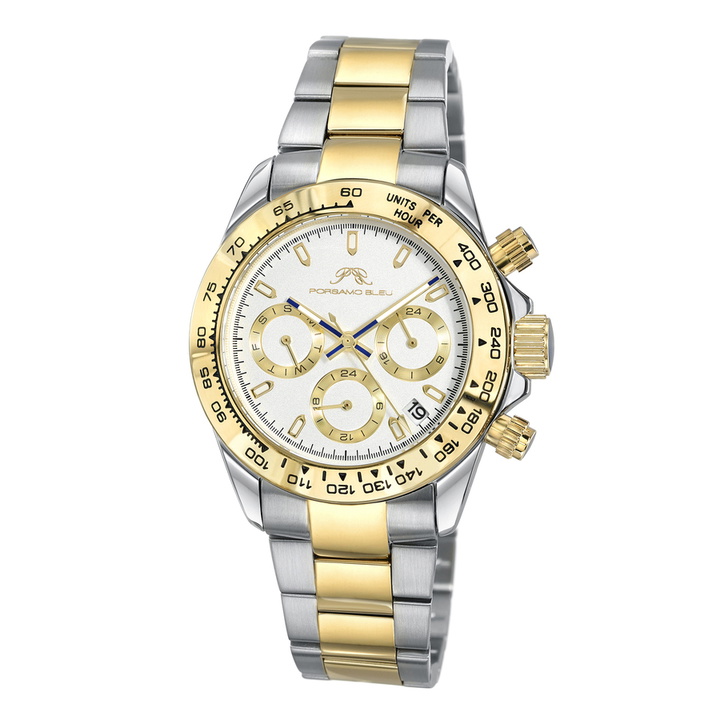 Photo: Porsamo Bleu Alexis Quartz White Dial Ladies Watch 921CALS