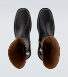Dries Van Noten Leather ankle boots