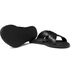 Bottega Veneta - Intrecciato Leather Sandals - Black