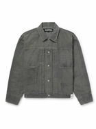 Neighborhood - Savage Cotton-Corduroy Trucker Jacket - Gray