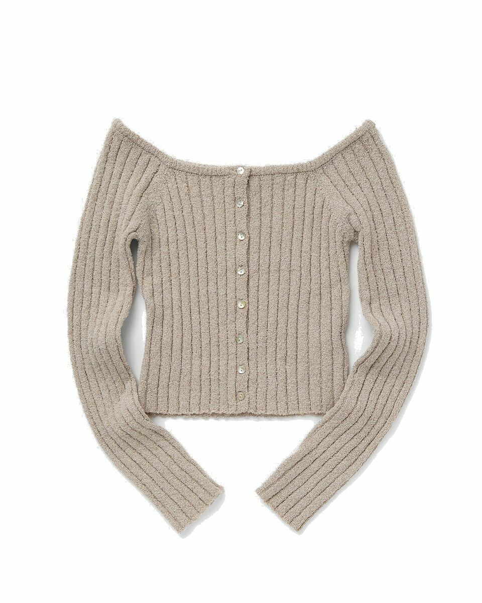 Photo: Envii Enserve Os Ls Knit 7123 Beige - Womens - Pullovers