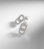Messika So Move 18kt white gold earrings with diamonds