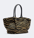 DeMellier New York Medium calf hair tote bag