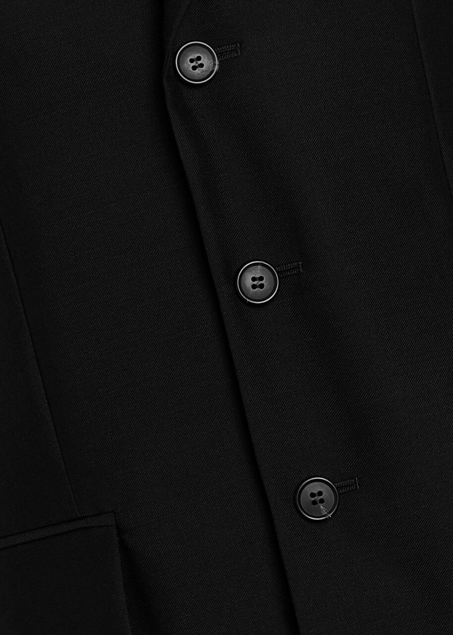 Wardrobe.nyc Mohair-blend Blazer Black