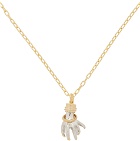 Undercover Gold & Silver Hand Necklace