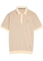 Sandbanks Logo-appliquéd Cotton Polo Shirt Grey