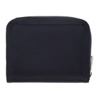 A.P.C. Navy Satin Malone Compact Wallet