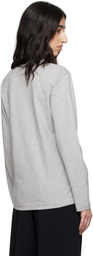 Comme des Garçons Shirt Gray Logo T-shirt