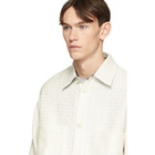 Faith Connexion White Tweed Over Shirt