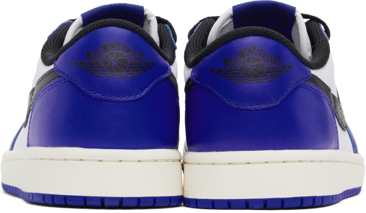 Nike Jordan Navy & White Air Jordan 1 Low Sneakers Nike Jordan Brand