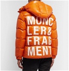 Moncler Genius - 7 Moncler Fragment Hanriot Quilted Nylon Hooded Down Jacket - Orange