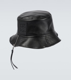 Loewe - Anagram leather bucket hat