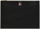 Thom Browne Black Medium Document Holder