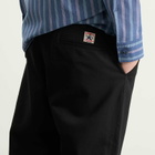 Randy's Garments Men's Randy’s Garments  Gusseted Work Pants in Black Super Twill