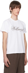 Sporty & Rich White Carlyle T-Shirt