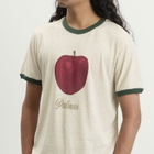 Palmes Men's Apple Ringer T-Shirt in Broken White
