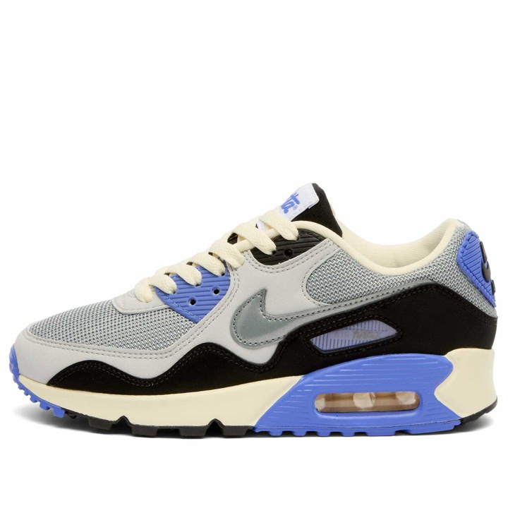 Photo: Nike x Patta Air max 90 SP Sneaker in Grey/Sapphire/Black
