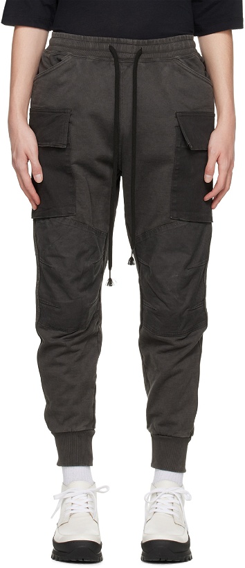Photo: The Viridi-anne Gray Dyed Cargo Pants