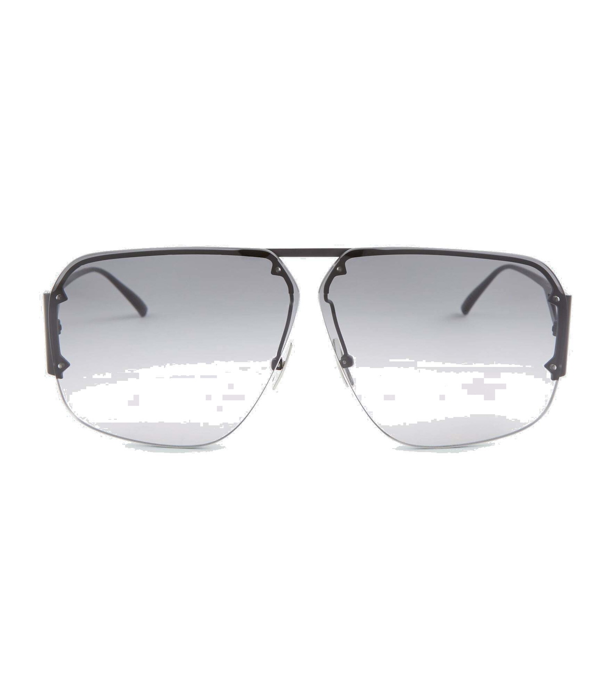 ボッテガヴェネタ Bottega Veneta Classic Aviator Sunglasses Classic aviator sunglasses in black - Bottega Veneta | Mytheresa