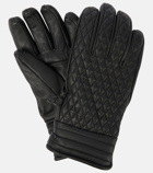 Fusalp - Athena quilted leather gloves