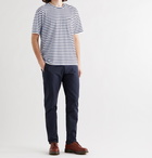 NN07 - Kurt Striped Cotton-Jersey T-Shirt - Blue