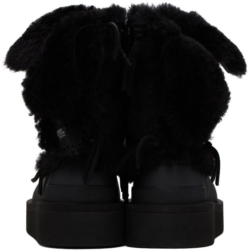 Suicoke Black Tassel Boots Suicoke