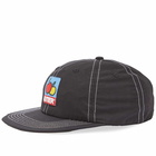 Butter Goods Men's Grove 6 Panel Cap in Black