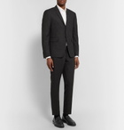 Thom Browne - Pebble-Grain Leather Penny Loafers - Men - Black