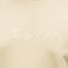 Daily Paper Men's Script Logo T-Shirt in Twill Beige