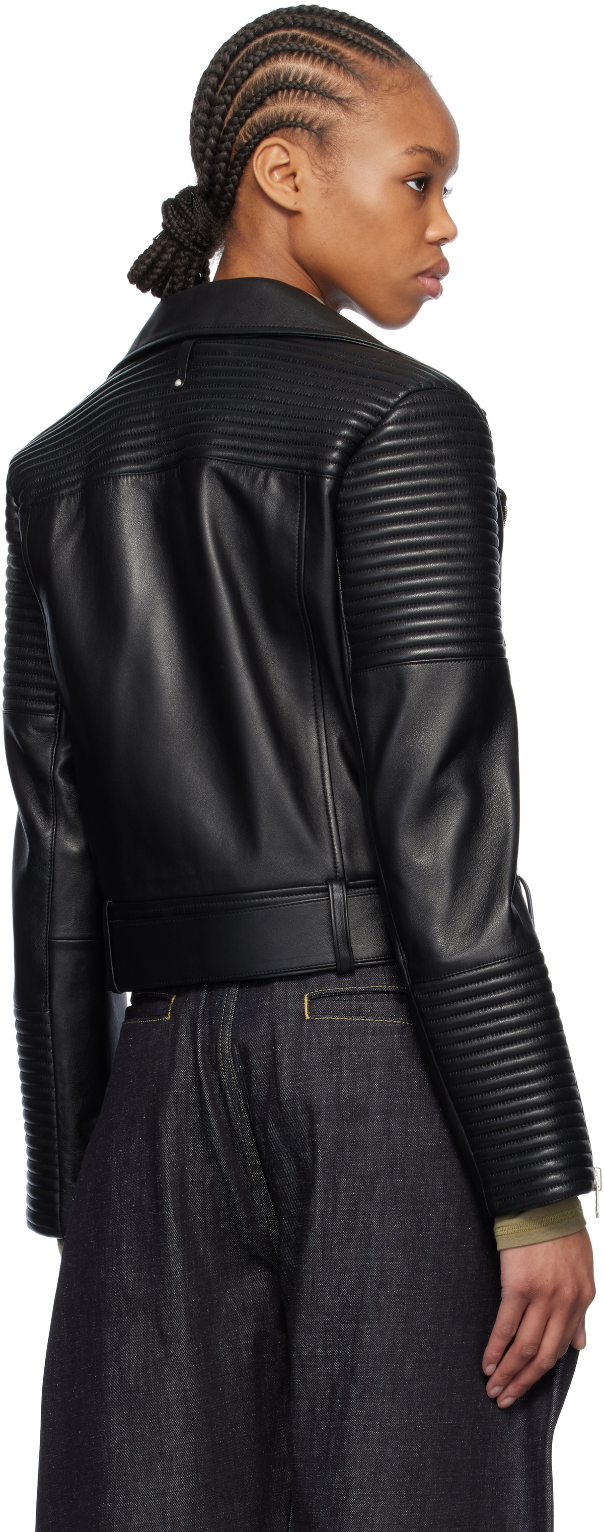 MACKAGE Black Masina Leather Jacket