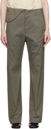 POST ARCHIVE FACTION (PAF) Khaki 8.0 Right Technical Trousers