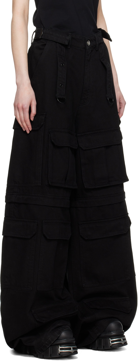 VETEMENTS Black Multipocket Trousers