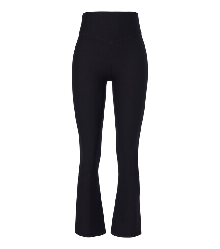 Photo: The Upside Peached Thia cropped flared leggings
