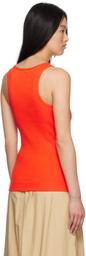 by Malene Birger Orange Amani Tank Top
