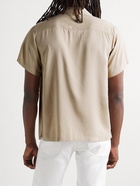 Onia - Vacation Camp-Collar Twill Shirt - Neutrals