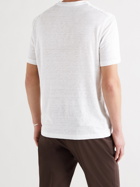 ERMENEGILDO ZEGNA - Linen T-Shirt - White