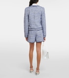 Rebecca Vallance Matteo striped bouclé jacket