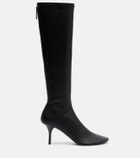 Acne Studios 75 leather knee-high boots