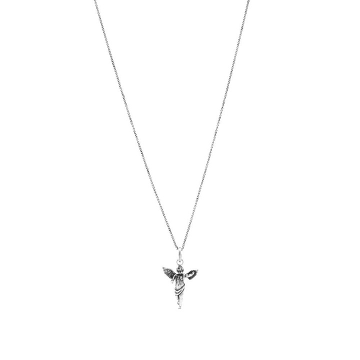 Photo: Saint Laurent Angel Charm Pendant Necklace