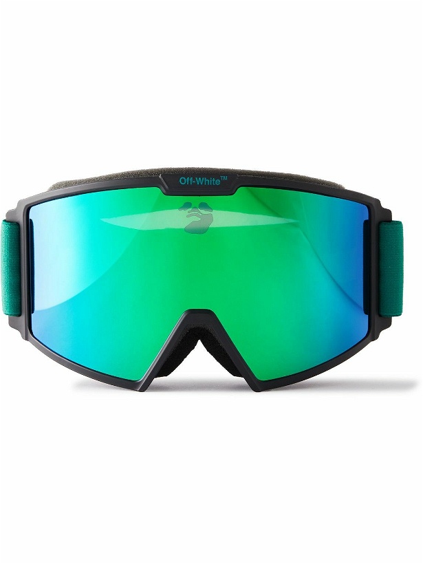 Photo: Off-White - Mirrored Ski Goggles