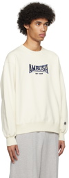 AMBUSH Off-White Embroidered Sweatshirt