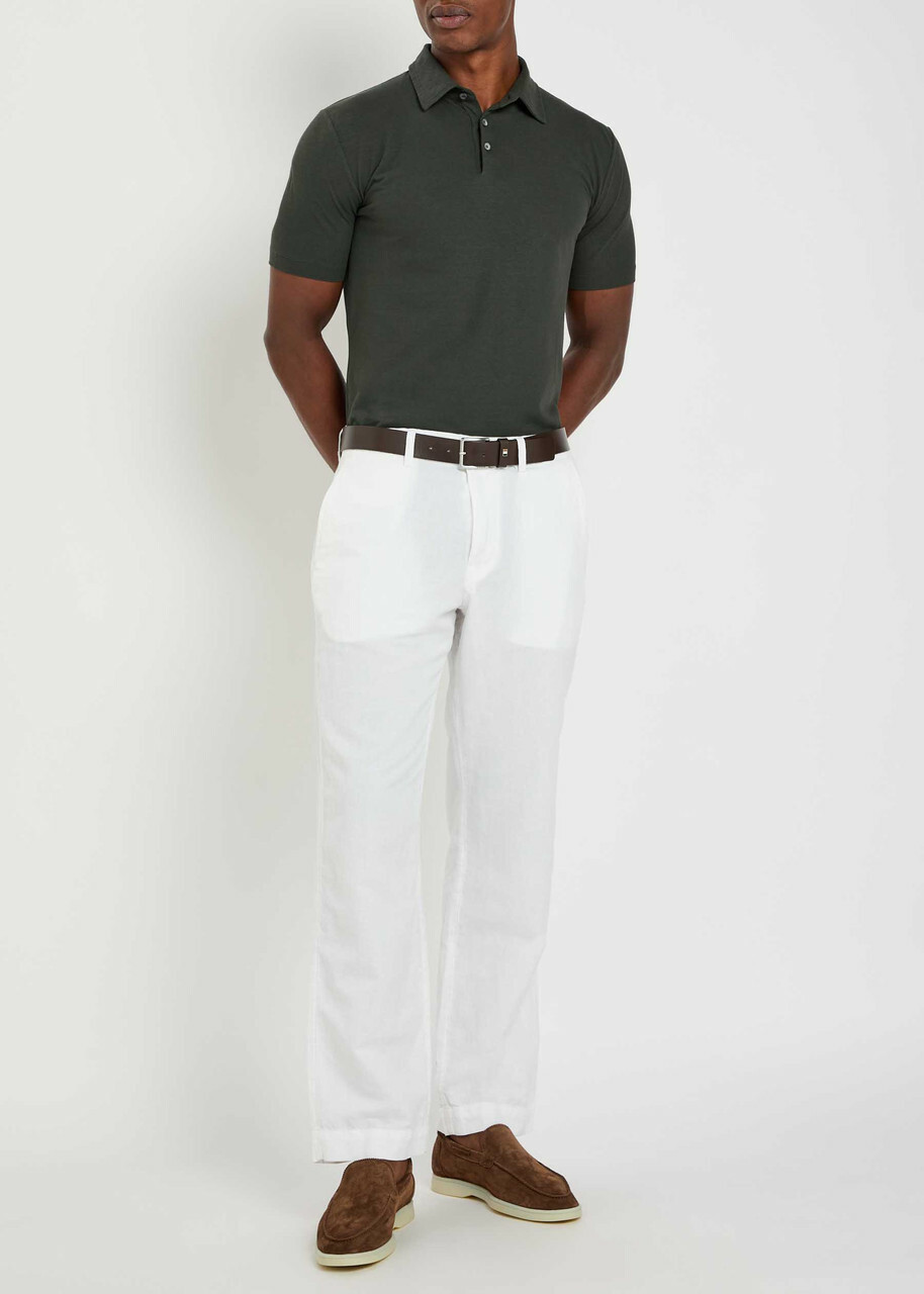 Slowear Cotton Polo Shirt Green