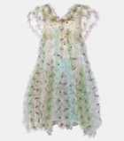 Susan Fang Floral off-shoulder midi dress