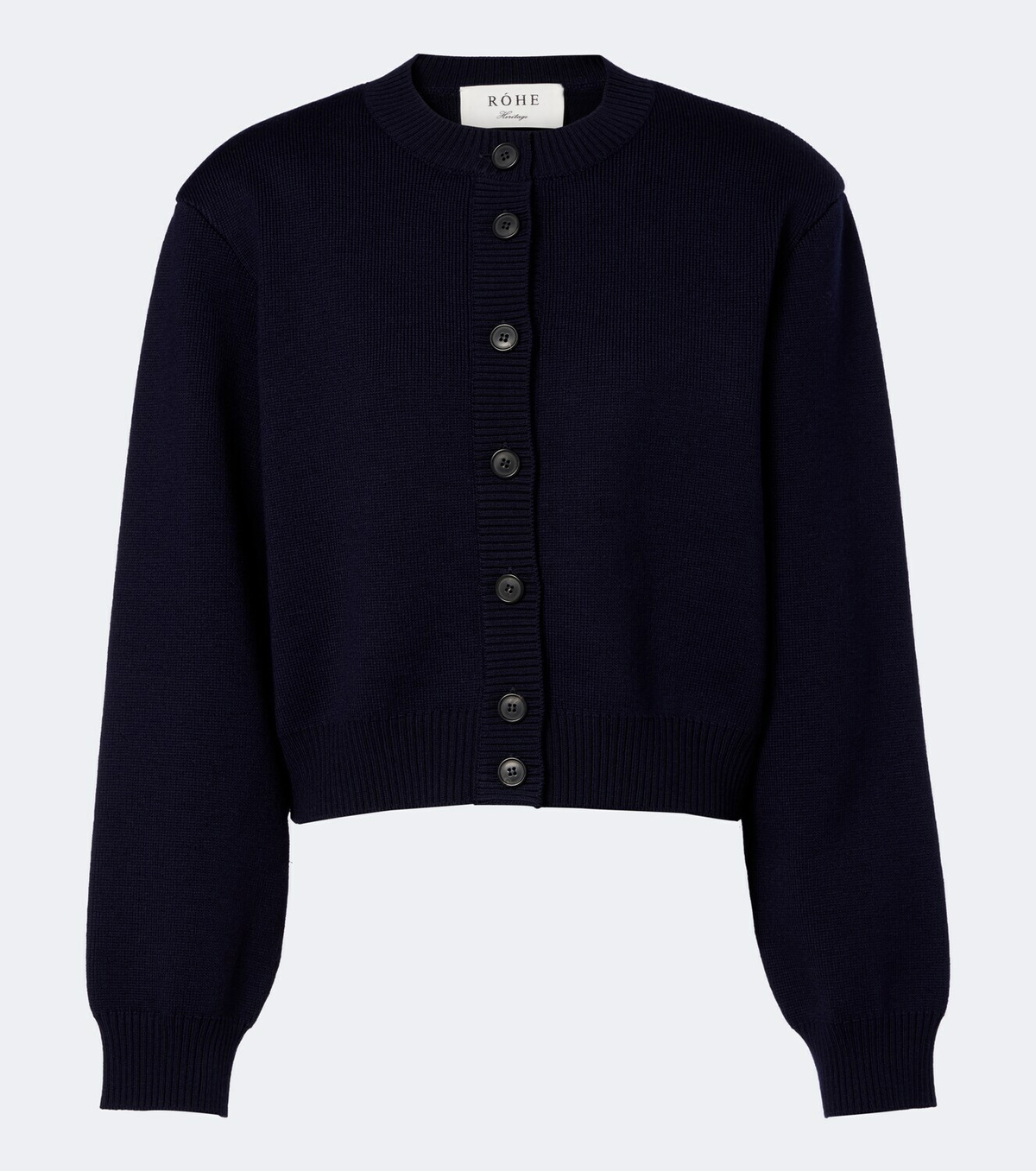 Róhe Wool-blend cardigan