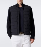 Orlebar Brown Terrence III down-paneled wool cardigan