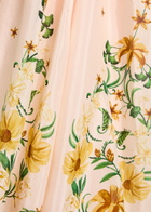 Farm Rio Botanical Beauty Floral Cotton-blend Midi Dress Pink