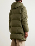 Stone Island - Logo-Appliquéd Quilted Shell Hooded Down Jacket - Green