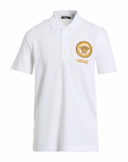 Versace Mens Polo shirt in White