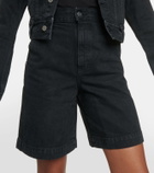 Khaite Hayden denim shorts