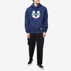 Neighborhood Men's College Logo Hoody in Navy